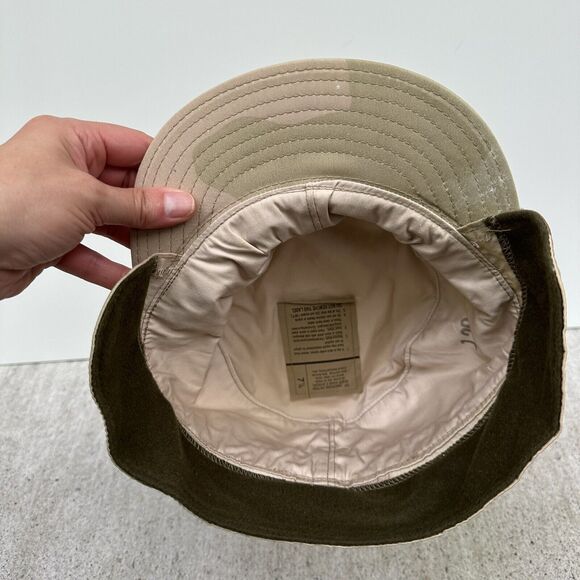 US Military Camouflage Pattern Cap 7 1/8 Desert Class 2 3-Color Ear Flap Equa - Picture 7 of 10